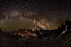 Milky Way over Red Mountain #3