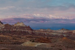 Temple Mountain Sunset