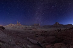 Zodiacal Light at Twilight, Taylor Canyon