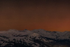 Airglow over Vasquez Wilderness