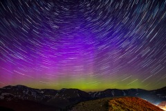 Aurora and Star Trails