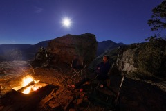 Campfire on Porcupine