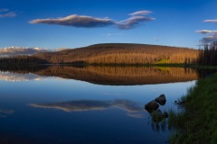 Canoe and Kerr Lake