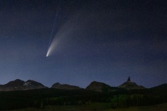 Comet Neowise's Twin Tails