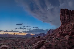 Desert thunderstorm