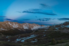 Dusk, Loveland Pass, CO