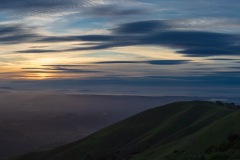 Dusk from Mount Diablo