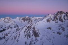 Earth Shadow over Gore Range