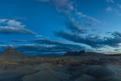 Factory Butte and Caineville Mesa