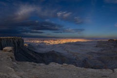 Last Light on Lower Blue Hills