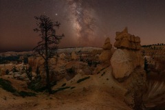 Milky Way, Bryce Canyon