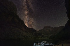 Milky Way over Colorado River