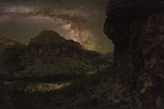 Milky Way over Lava Canyon