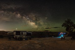 Milky Way over Rabbit Valley