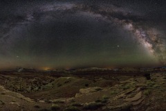 Milky Way over San Rafael Swell