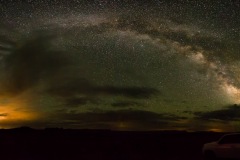 Moab's Glow and Milky Way