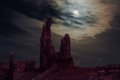 Moon and Towers