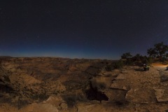 Moon over Campsite