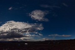 Moonlit Clouds, Airport Tower