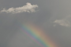 Rainbow and Cloud