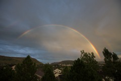 Rainbow over Golden