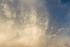 Rainbow over South Table
