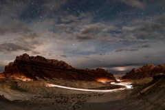 San Rafael Swell I-70 Traffic Pano