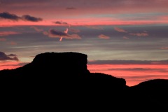 Sunrise over Castle Peak