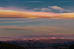 Sunrise over Continental Divide