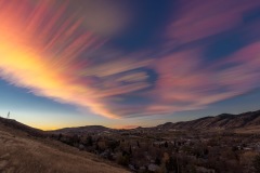 Sunrise over the Front Range