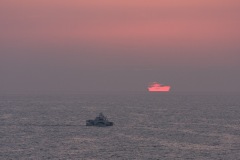 Sunset and Boat