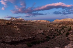 Temple Mountain Sunset