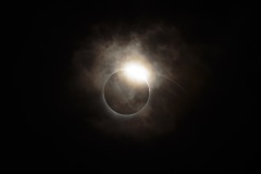 Wedding Ring with Clouds