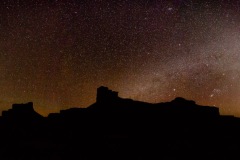 Zodiacal Light and Winter Milky Way
