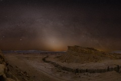 Zodiacal Light and the Pleaides