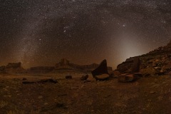 taylor Canyon and Zodiacal Light