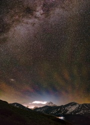 Rainbow-Airglow-and-Milky-Way