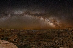 Milky Way over the Little Grand Canyon