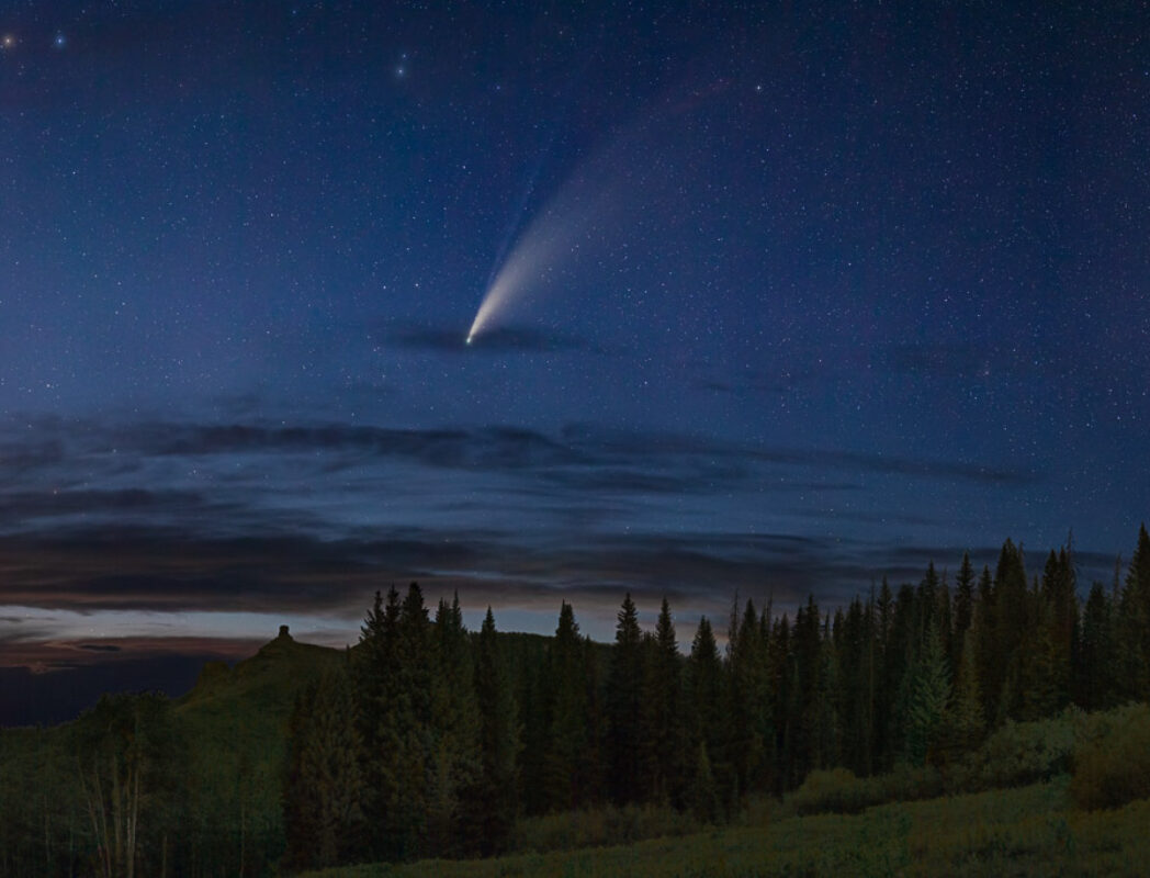 Comet NEOWISE from Arapaho Nat’l Forest