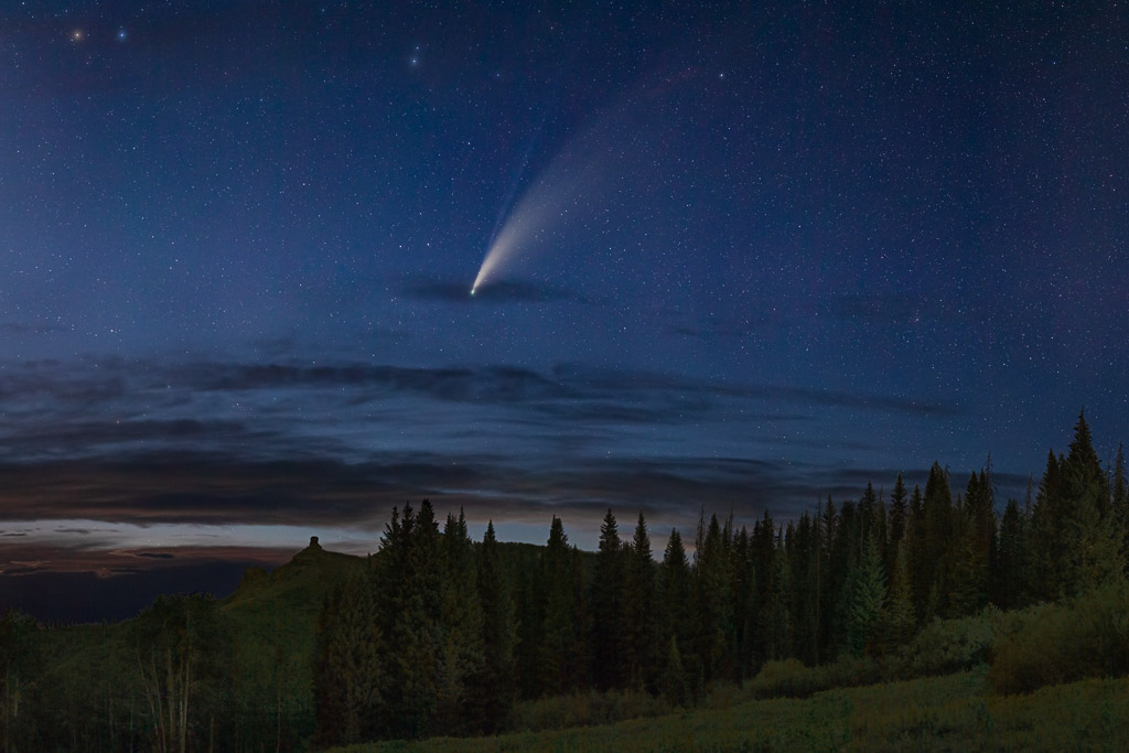 Comet NEOWISE from Arapaho Nat’l Forest