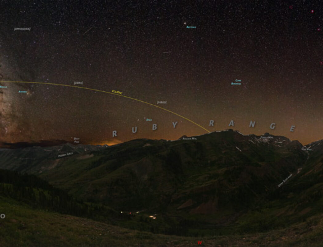 Comet NEOWISE and Milky Way, Crested Butte
