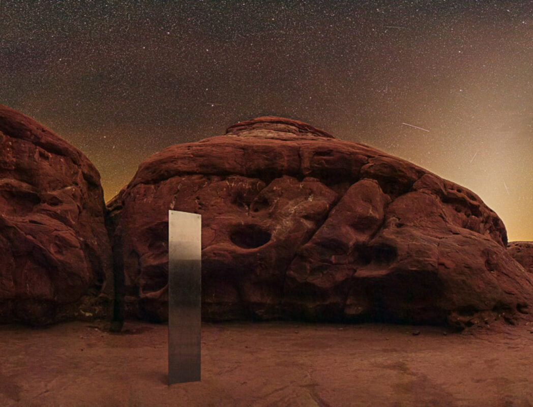 Utah Monolith and Zodiacal Light