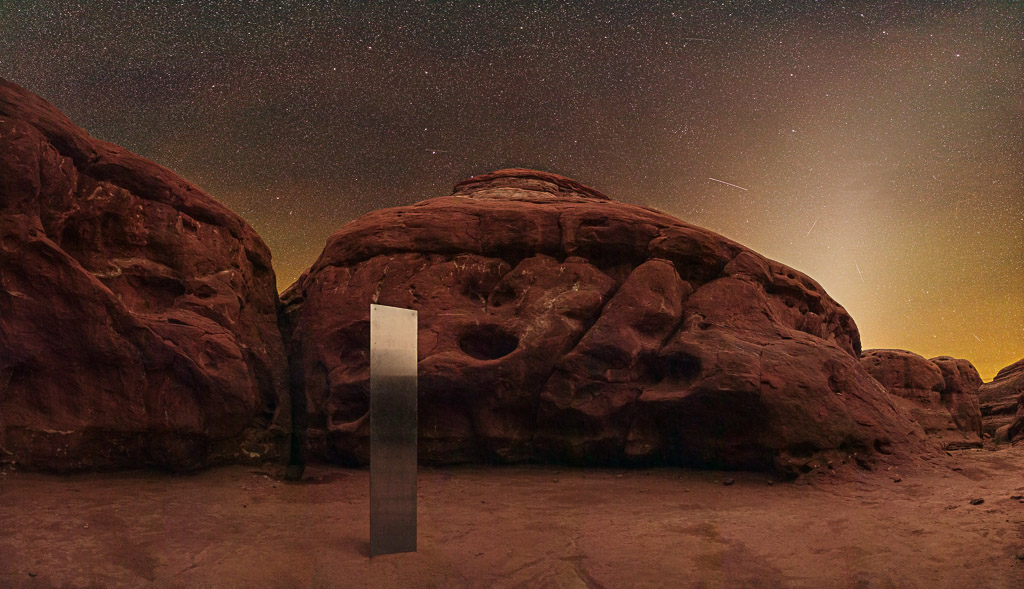 Utah Monolith and Zodiacal Light