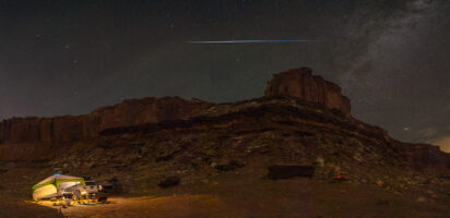 8/13/23: Starlink ‘Train’ over Canyonlands N.P.